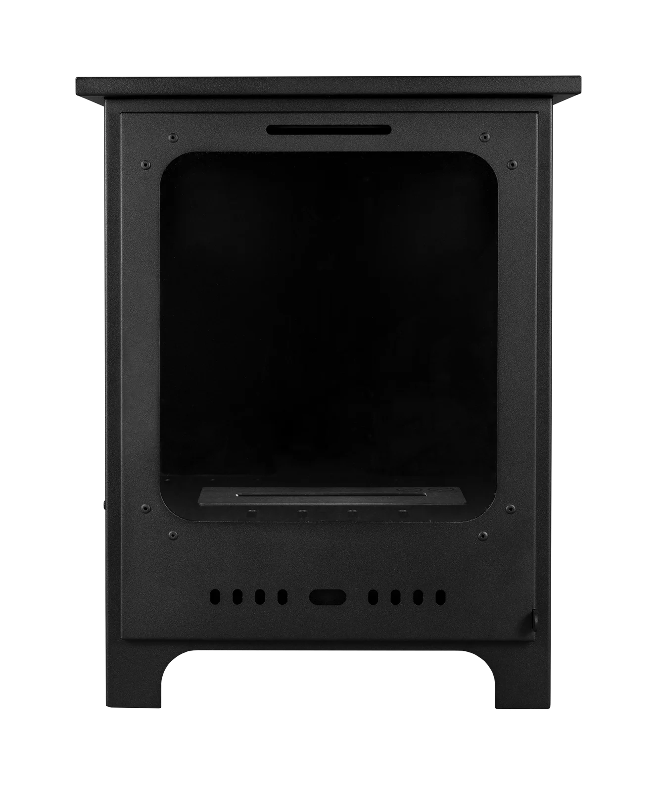 4552 Bio-Kamin Koza Mini schwarz matt mit Glas