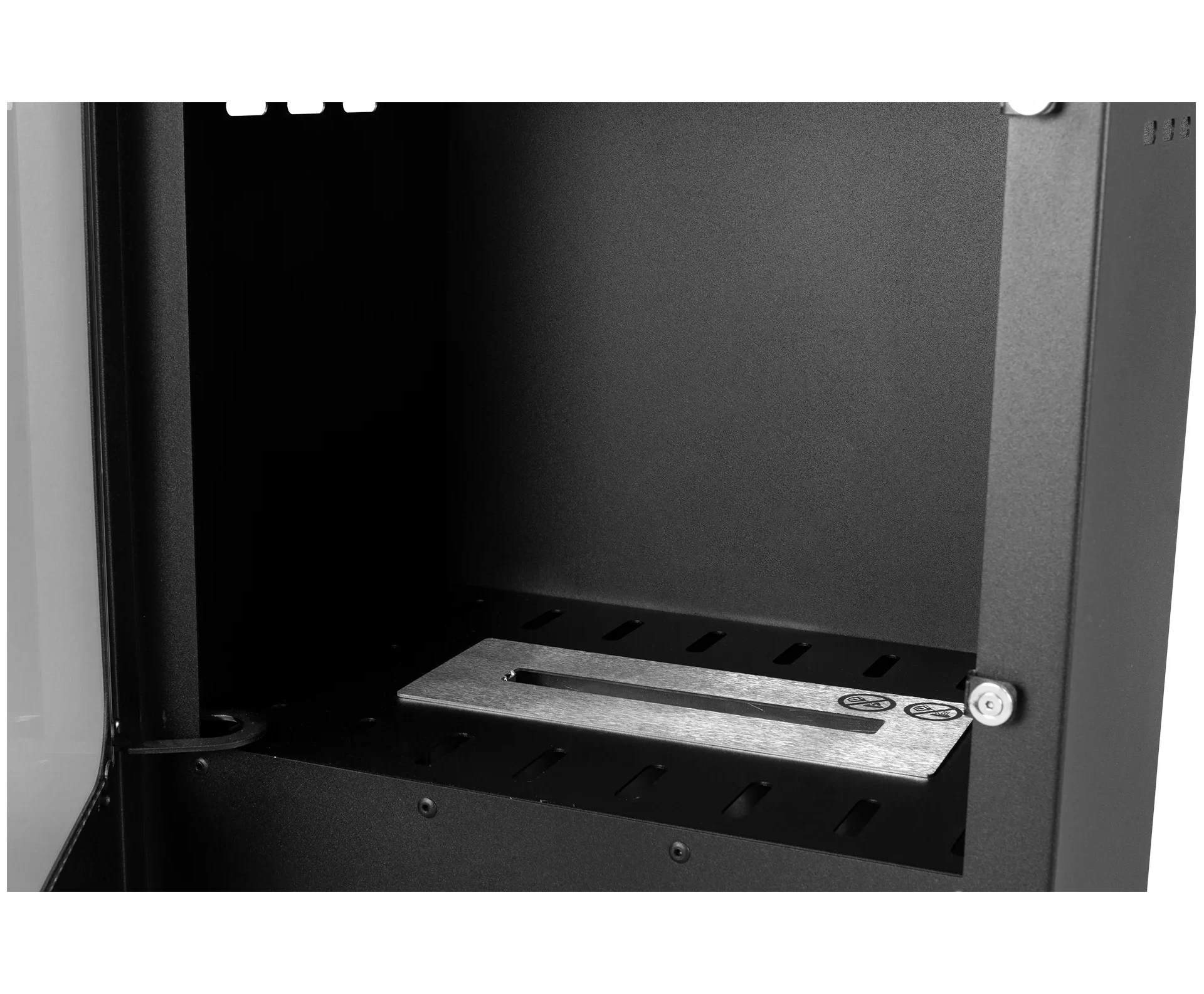 4554 Bio-Kamin Koza Mini schwarz matt mit Glas