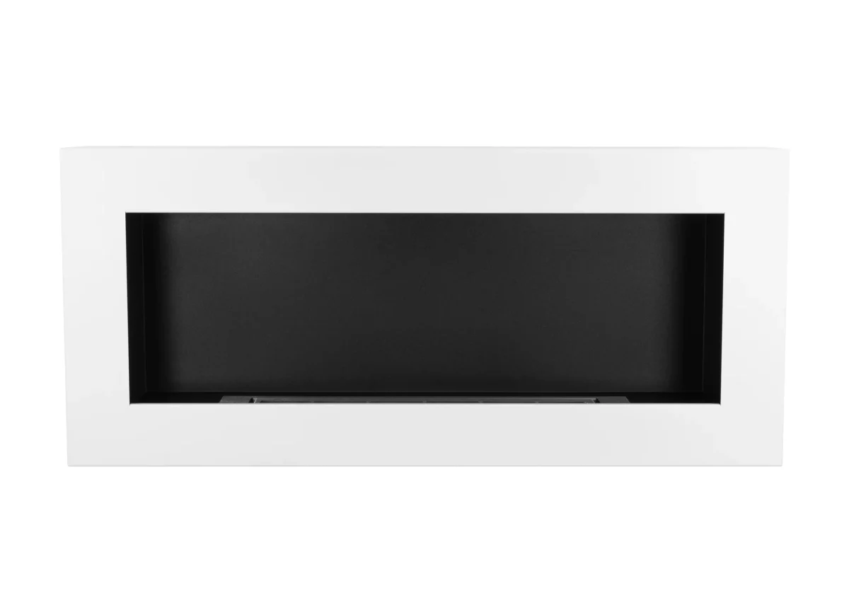 4739 Wand Bio-Kamin 900x400 Box weiß strukturiert matt