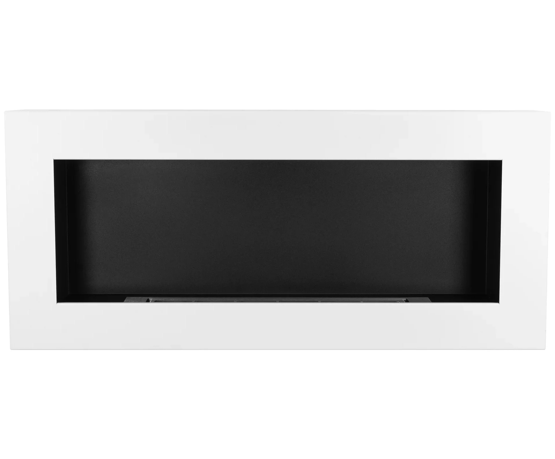 4739 Wand Bio-Kamin 900x400 Box weiß strukturiert matt