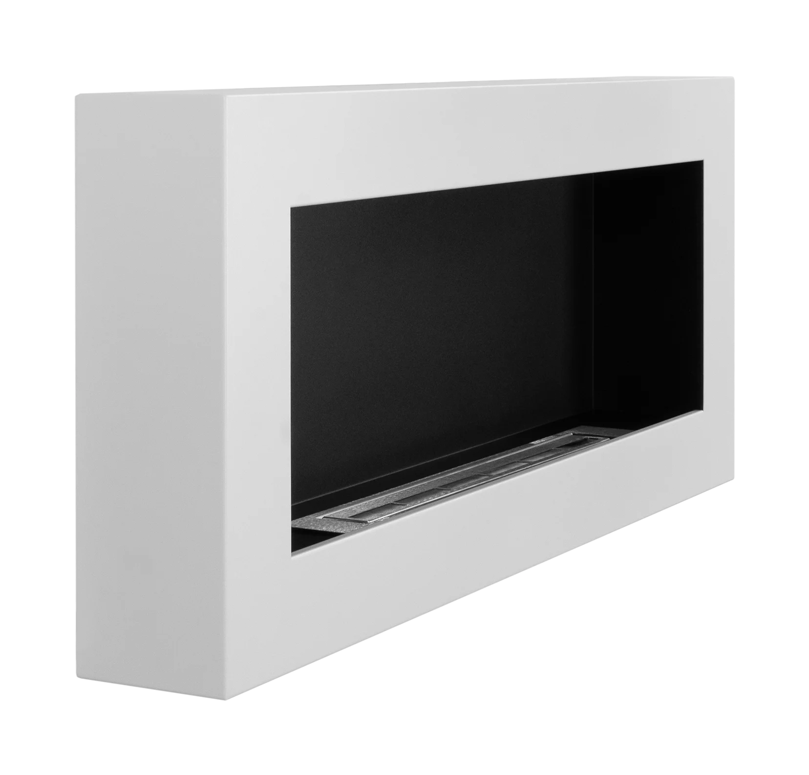 4740 Wand Bio-Kamin 900x400 Box weiß strukturiert matt