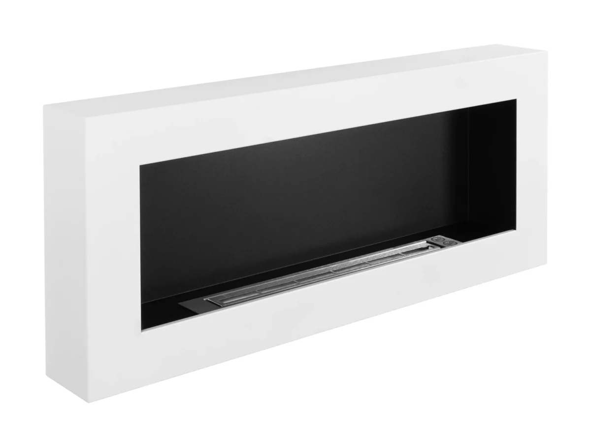 4741 Wand Bio-Kamin 900x400 Box weiß strukturiert matt