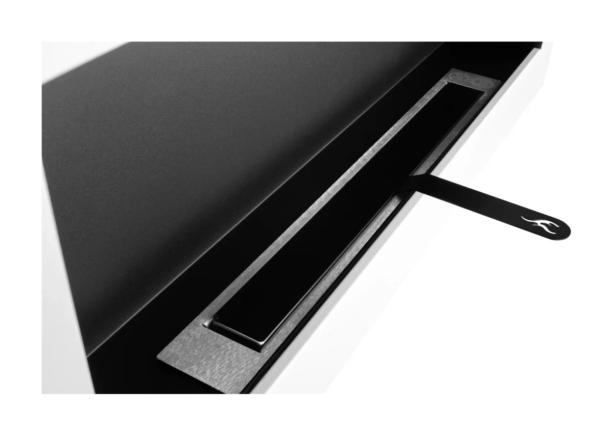 4745 Wand Bio-Kamin 900x400 Box weiß strukturiert matt
