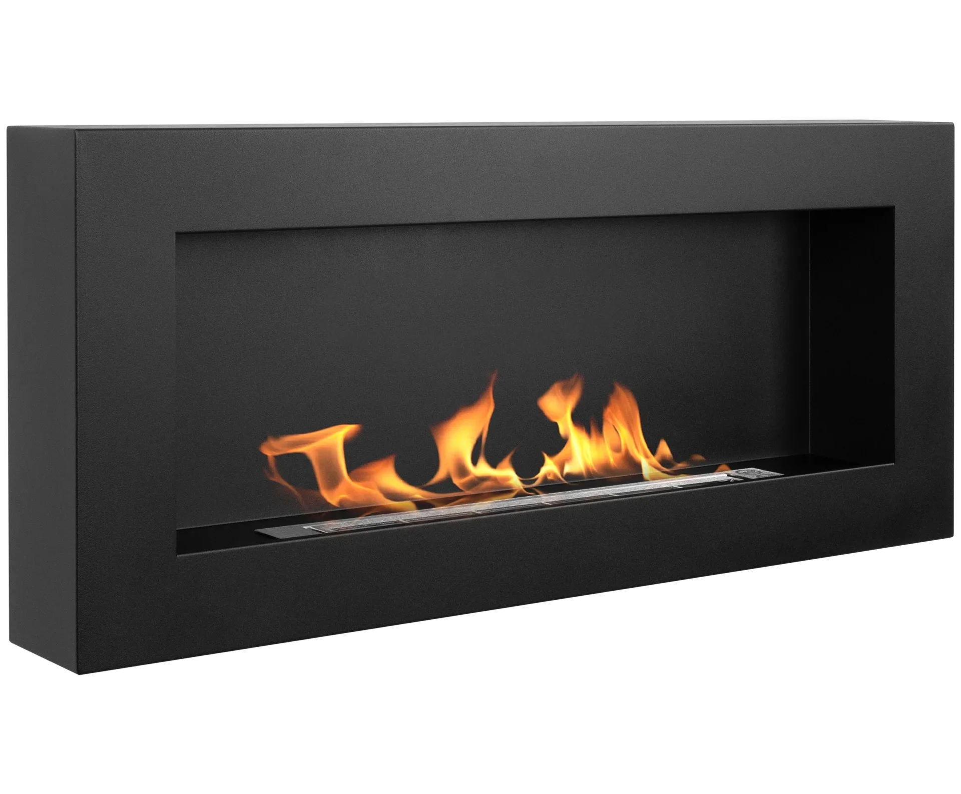 4749 Wandbioethanolofen 900x400 Box schwarz strukturell matt