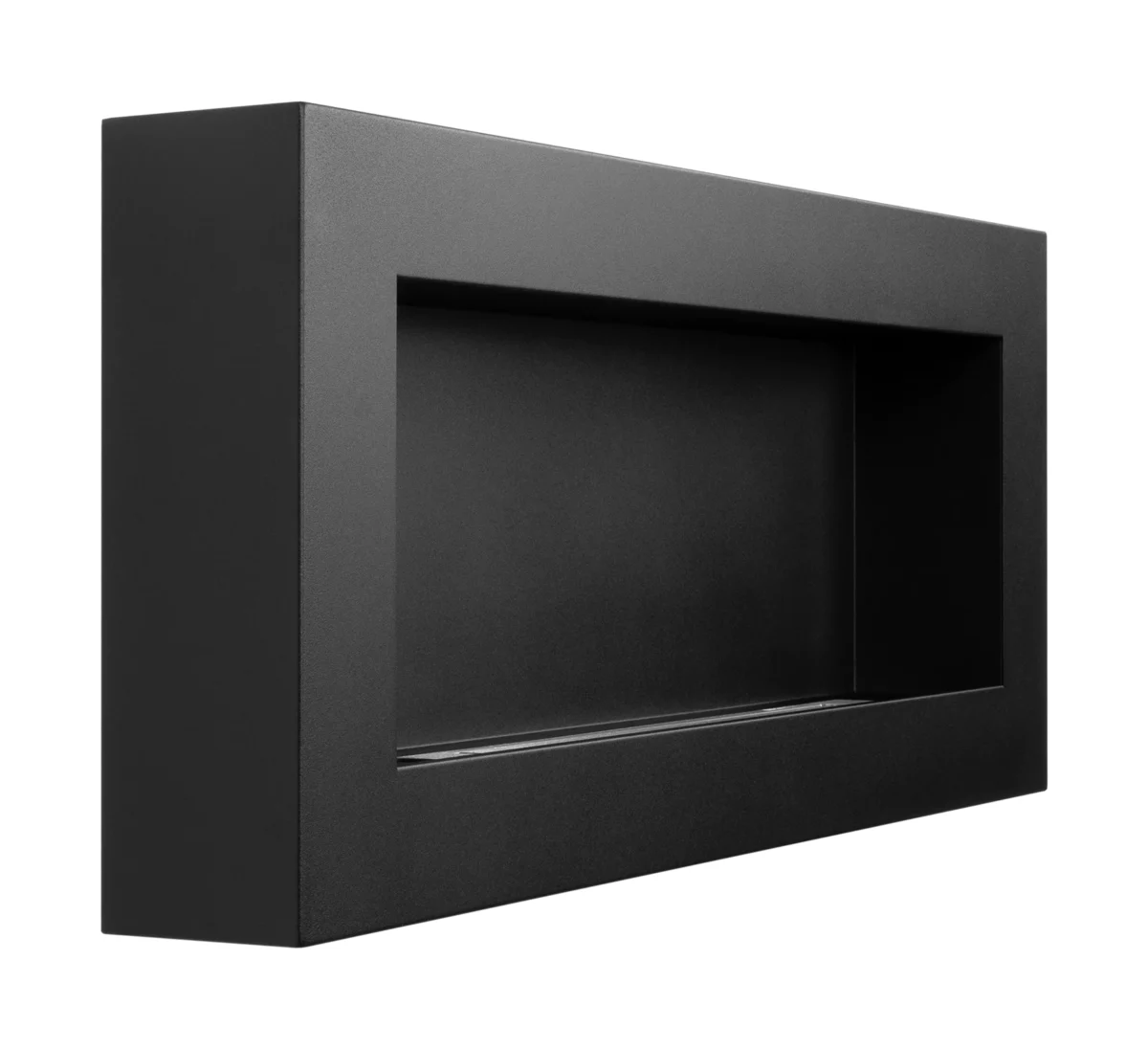 4751 Wandbioethanolofen 900x400 Box schwarz strukturell matt