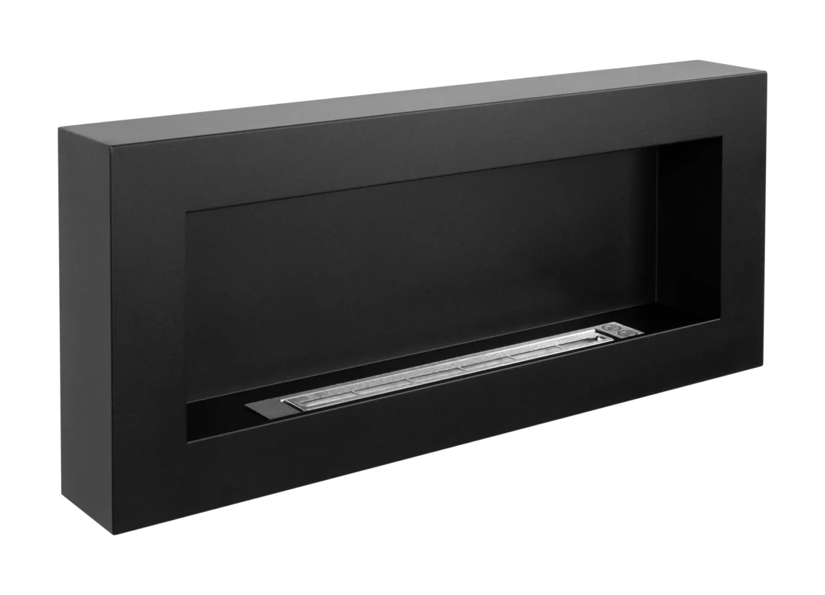 4752 Wandbioethanolofen 900x400 Box schwarz strukturell matt