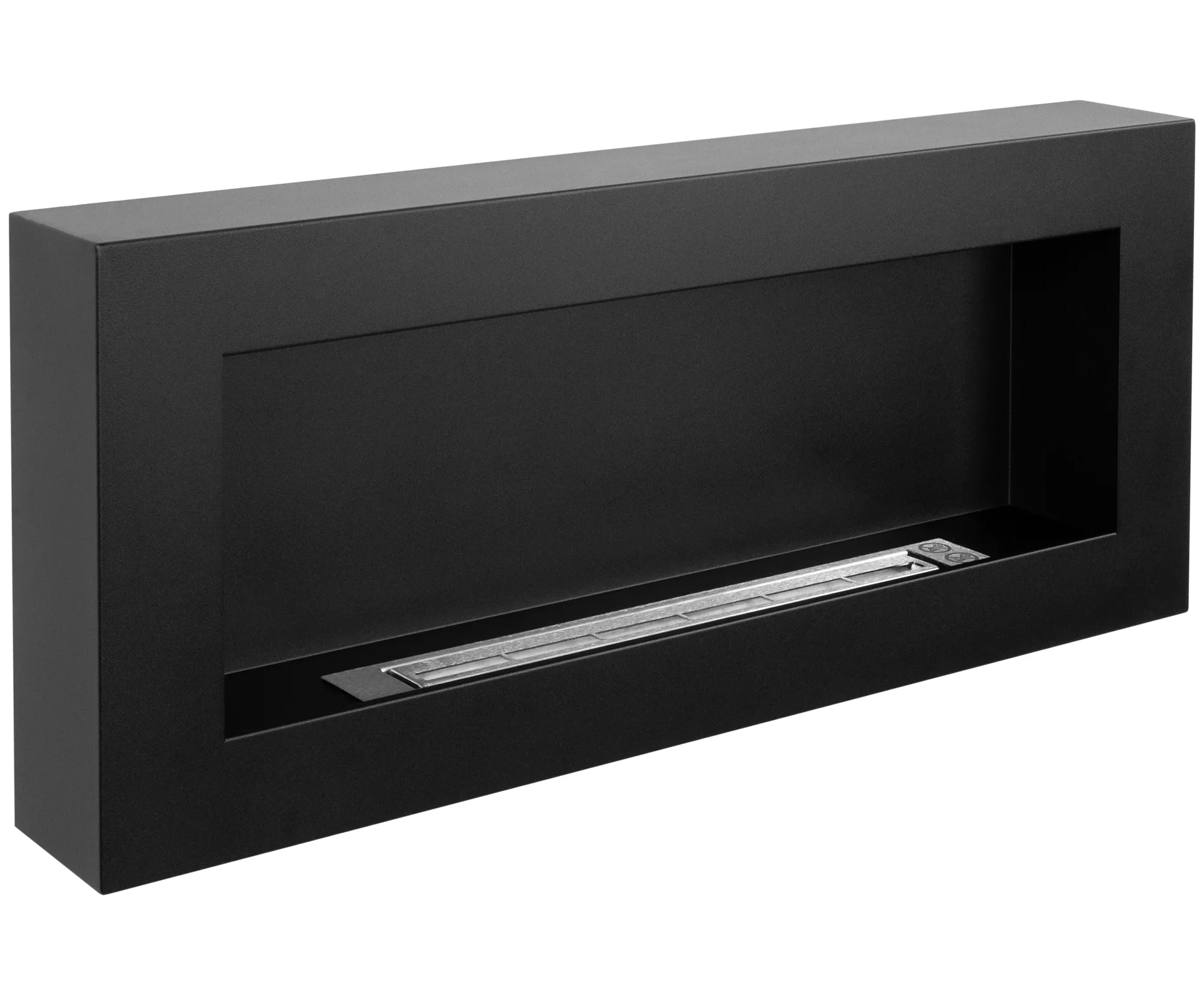 4752 Wandbioethanolofen 900x400 Box schwarz strukturell matt