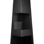 Bioethanol-Standkamin PYRAMID GARDEN – Schwarz Matt