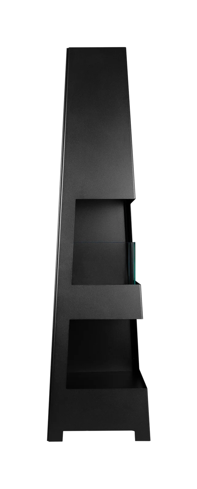4880 Freistehender Bio-Kamin Pyramid Garden schwarz matt