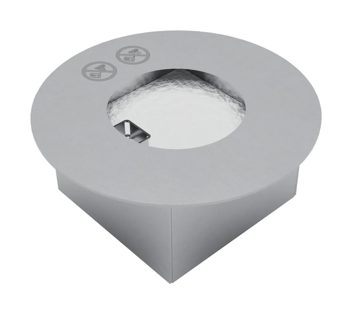 4891 DIY Bioethanol Brenner Rund