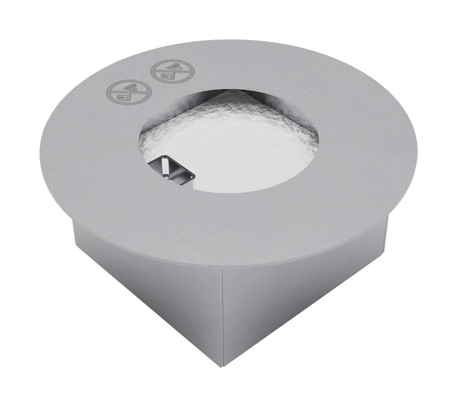 4891 DIY Bioethanol Brenner Rund