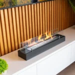 4921 Bio-Kamin Einsatz mit Glas 700mm