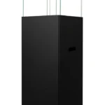 4963 Bioethanol-Standkamin PATIO – BESTIA – Schwarz Matt