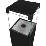 4964-1 Bioethanol-Standkamin PATIO – BESTIA – Schwarz Matt