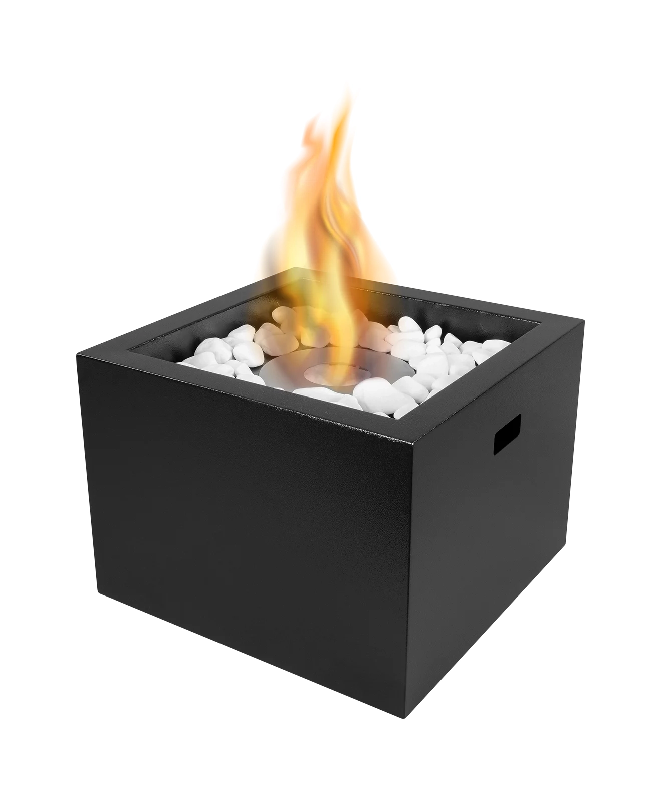 5010 Freistehender Bio-Kamin Novium schwarz matt