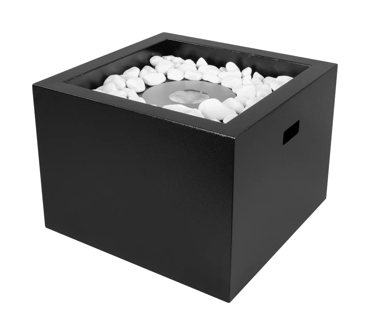5011 Freistehender Bio-Kamin Novium schwarz matt