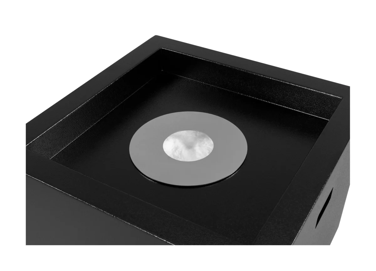 5015 Freistehender Bio-Kamin Novium schwarz matt