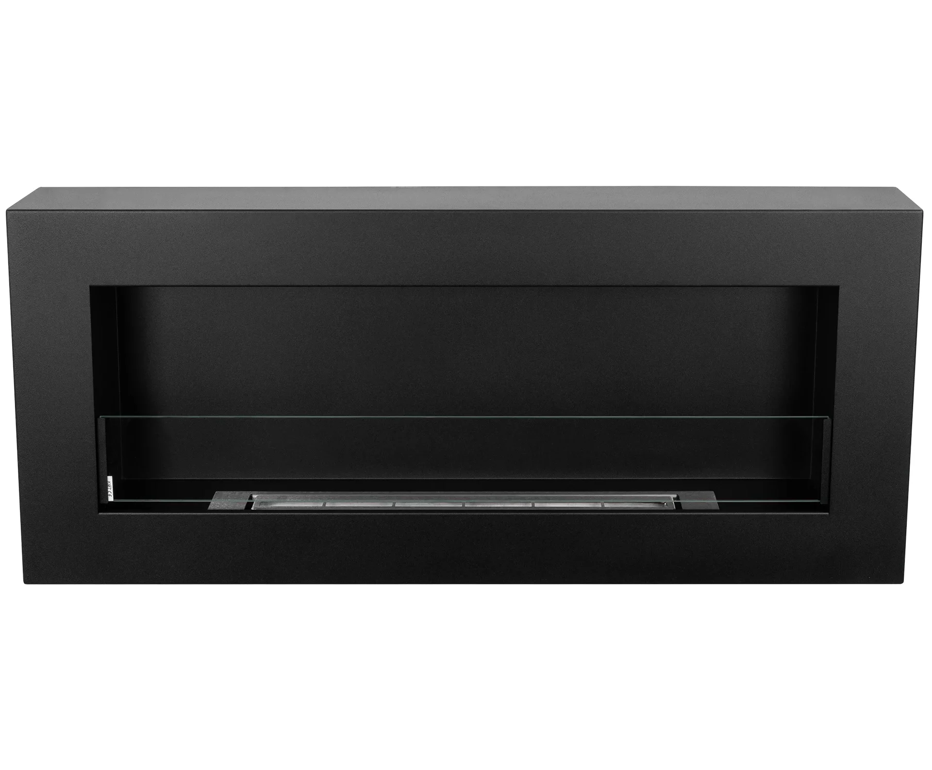 5030 Biokamin Box 900x400 schwarz mit Glas