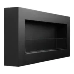 5033 Bioethanol-Wandkamin BOX 900 × 400 – mit Glasscheibe