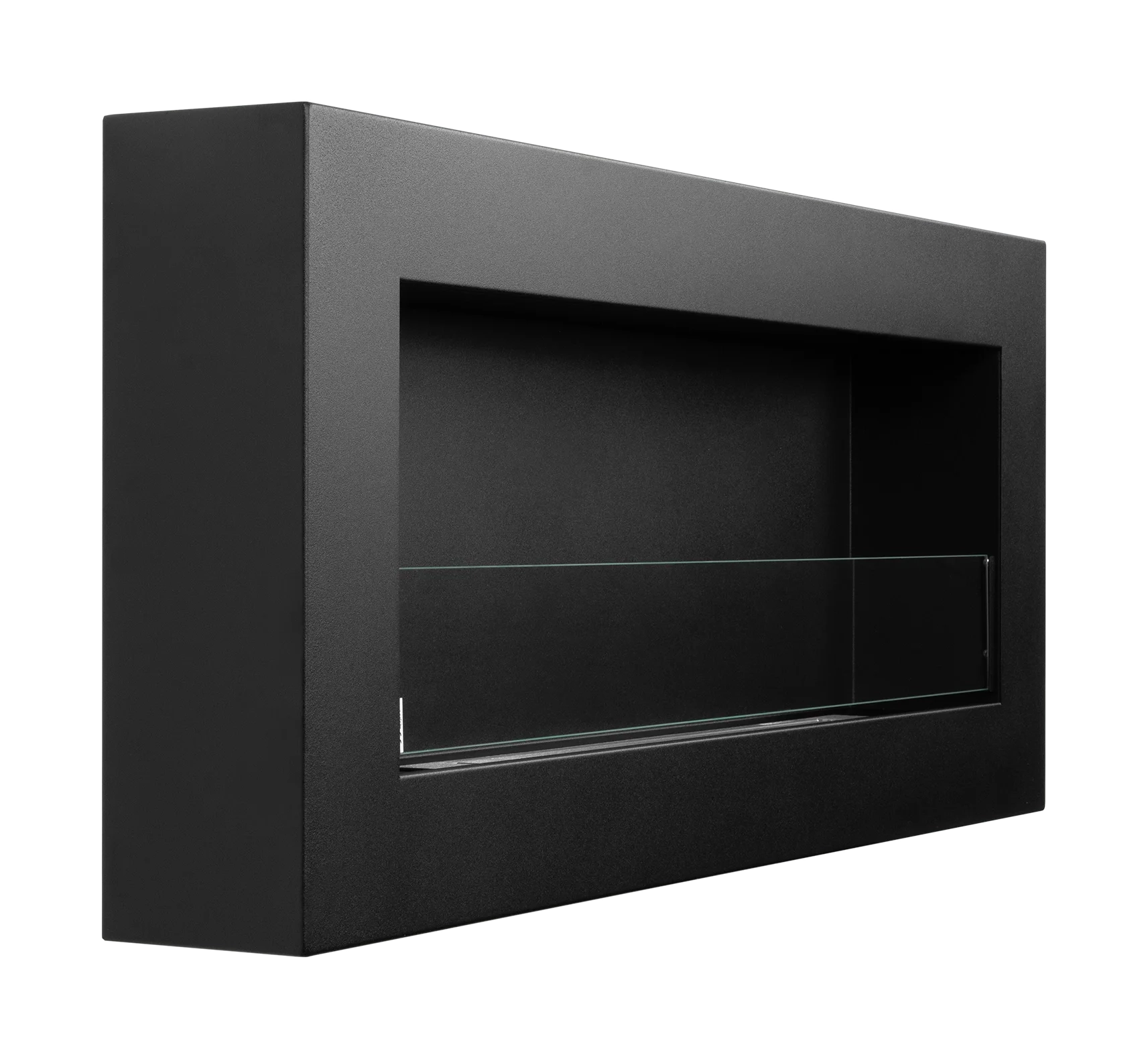 5033 Biokamin Box 900x400 schwarz mit Glas