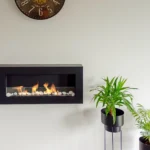 5039 Bioethanol-Wandkamin BOX 900 × 400 – mit Glasscheibe