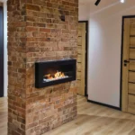 5040 Bioethanol-Wandkamin BOX 900 × 400 – mit Glasscheibe