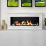 5123 Bioethanol-Wandkamin BOX 900 × 400 – mit Glasscheibe