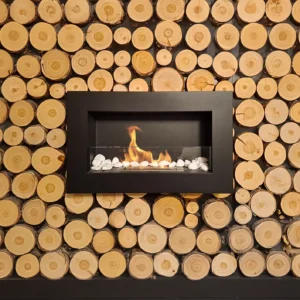 Bioethanol-Wandkamin BOX 650 × 400 – mit Glasscheibe
