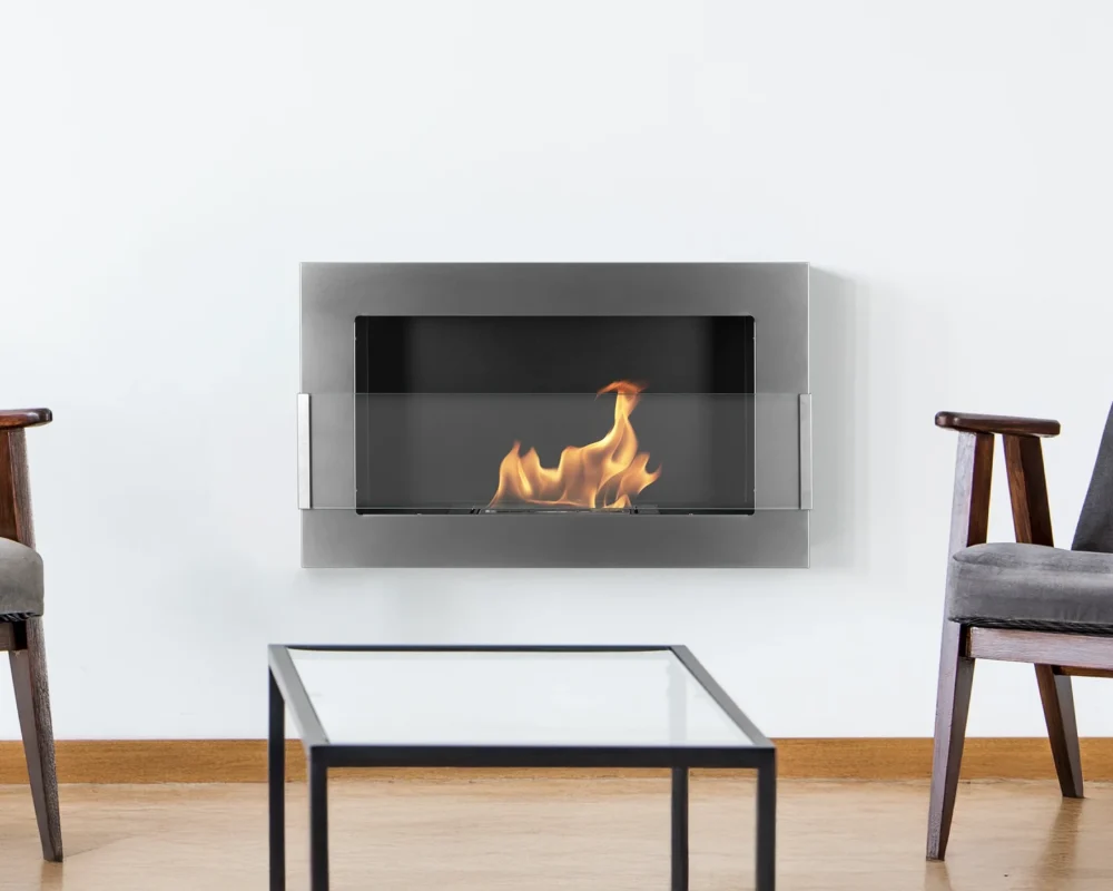 5139 Hängender Bio-Kamin mit Glas 650x400 inox