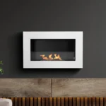 Bioethanol-Wandkamin BOX 650 × 400 – mit Glasscheibe