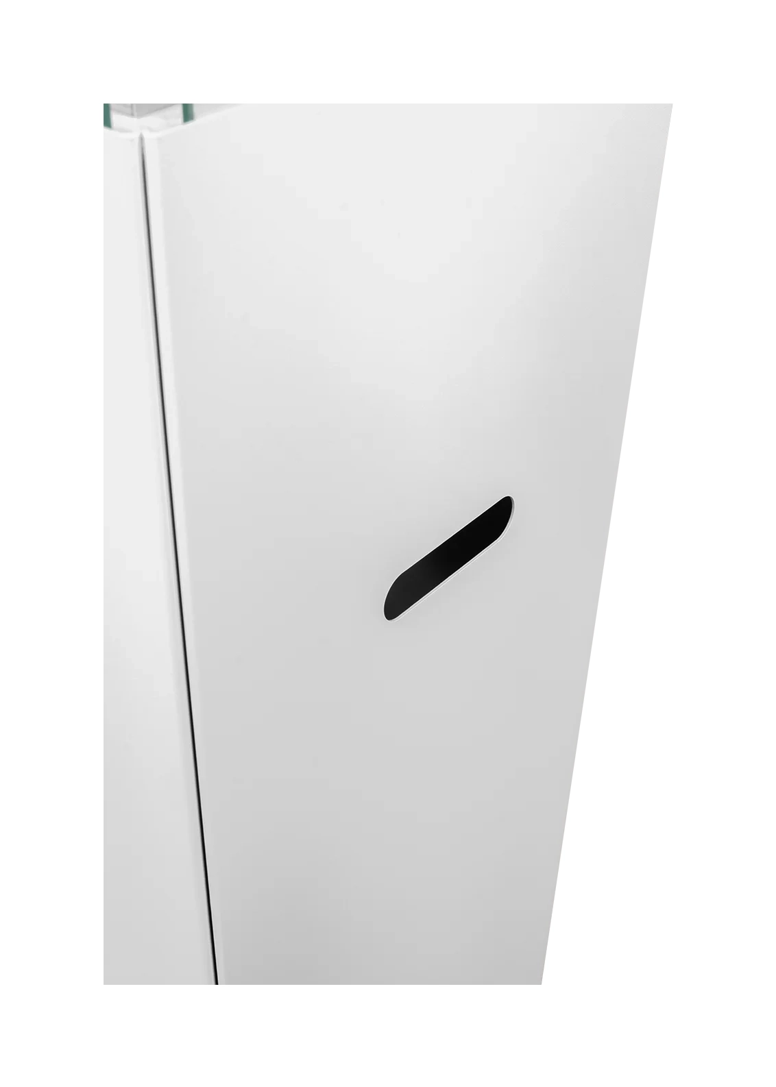 Freistehender Bio-Kamin PATIO weiß matt