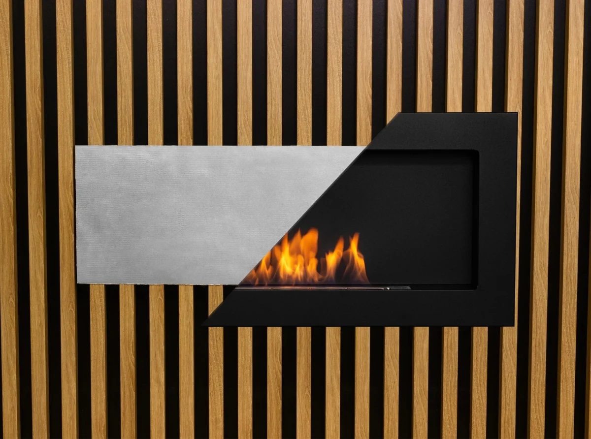 5237 Wärmedämmmatte für Bio-Kamine - 1000x400 mm